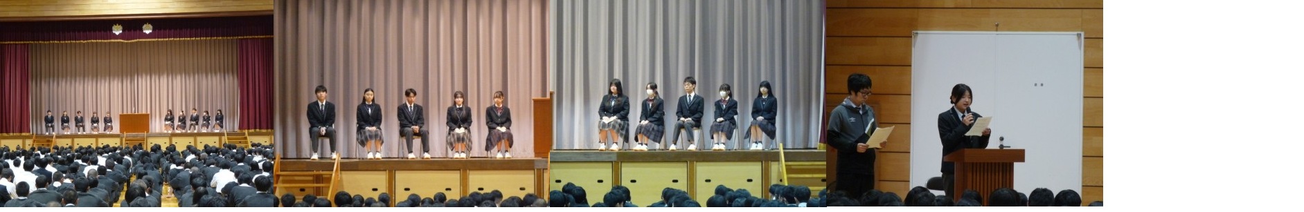 生徒会「役員立会演説会･投票」実施